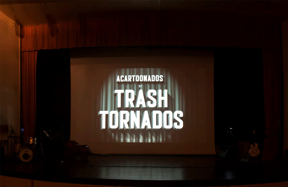 Trash-Tornados. AcartOOnados
